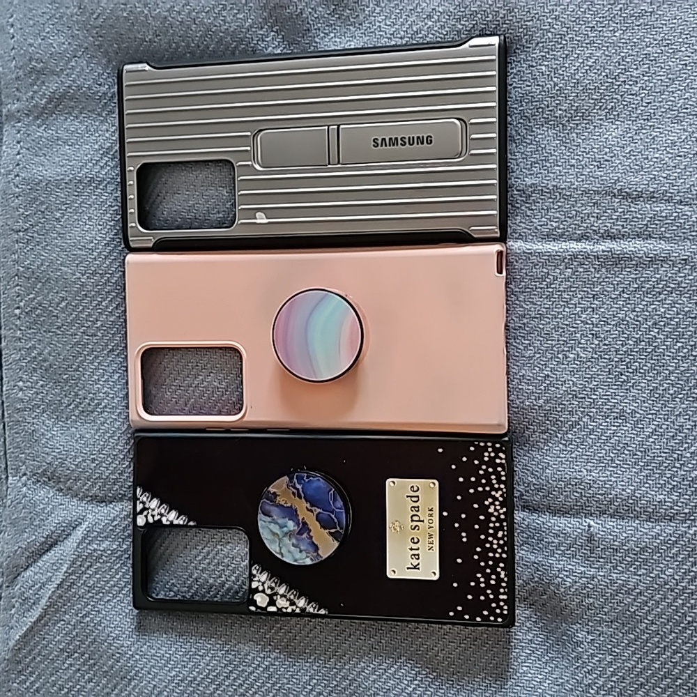 3 phone cases for a Samsung galaxy Note 20 ultra